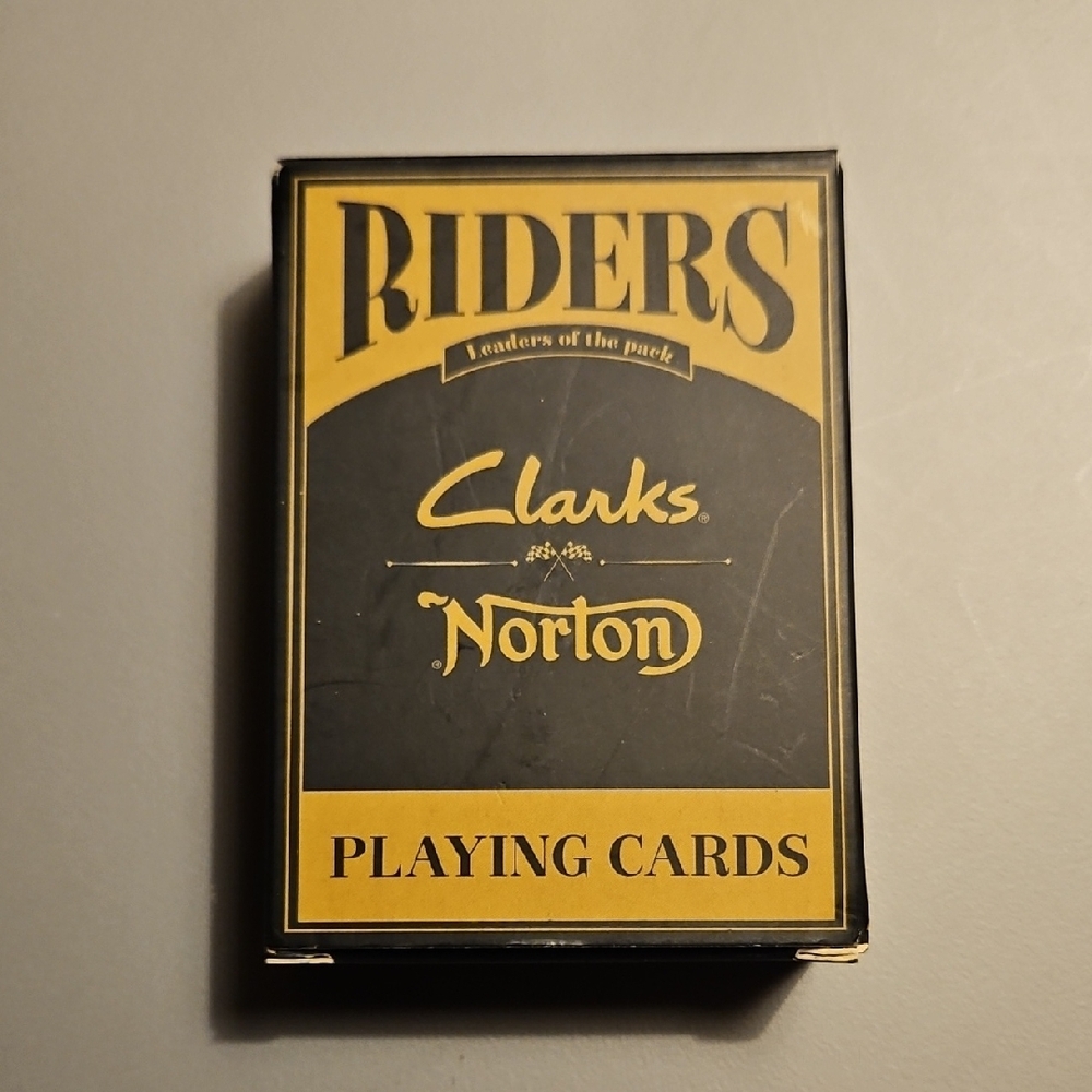 Clarks Shoes X Norton Playing Cards (Rare)